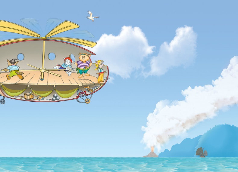 Иллюстрация к книге — Пираты Кошачьего моря. Книга 2. Остров забытых сокровищ [i_080.jpg]