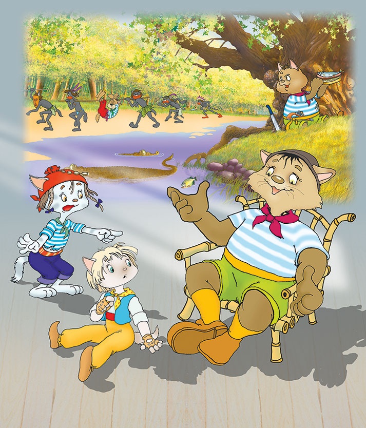 Иллюстрация к книге — Пираты Кошачьего моря. Книга 2. Остров забытых сокровищ [i_081.jpg]