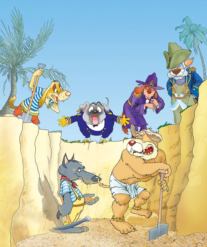 Иллюстрация к книге — Пираты Кошачьего моря. Книга 2. Остров забытых сокровищ [i_089.jpg]