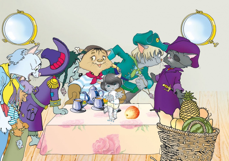 Иллюстрация к книге — Пираты Кошачьего моря. Книга 2. Остров забытых сокровищ [i_097.jpg]