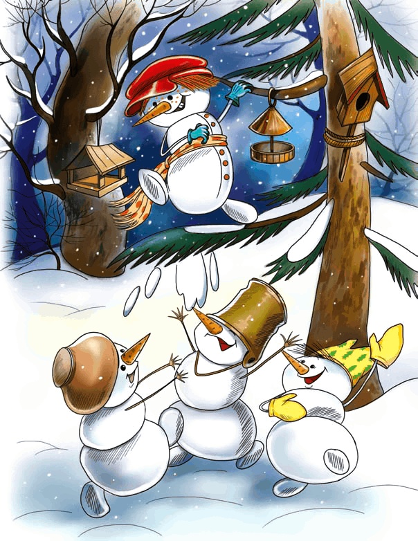 Иллюстрация к книге — Школа снеговиков [i_028.jpg]
