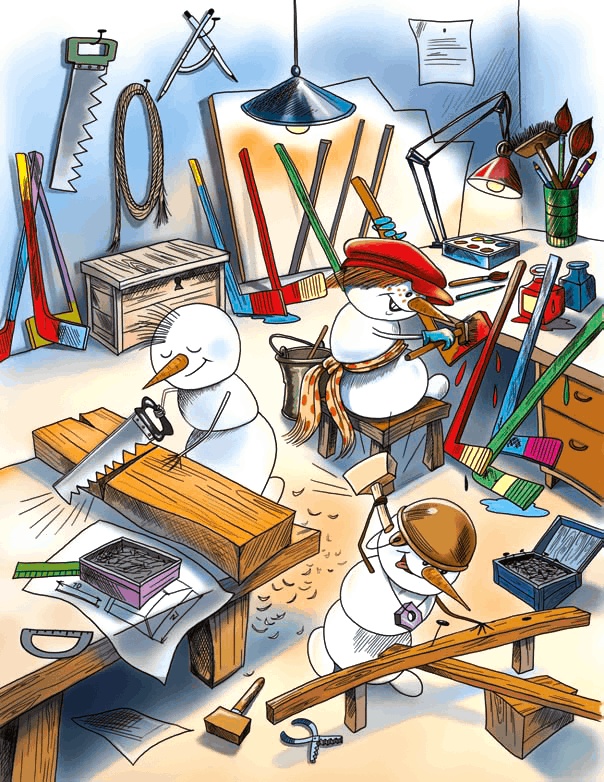 Иллюстрация к книге — Школа снеговиков [i_033.jpg]