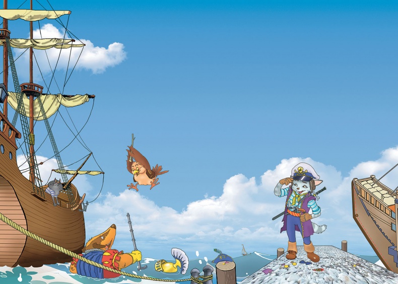 Иллюстрация к книге — Пираты Кошачьего моря. Сундук для императора [i_015.jpg]