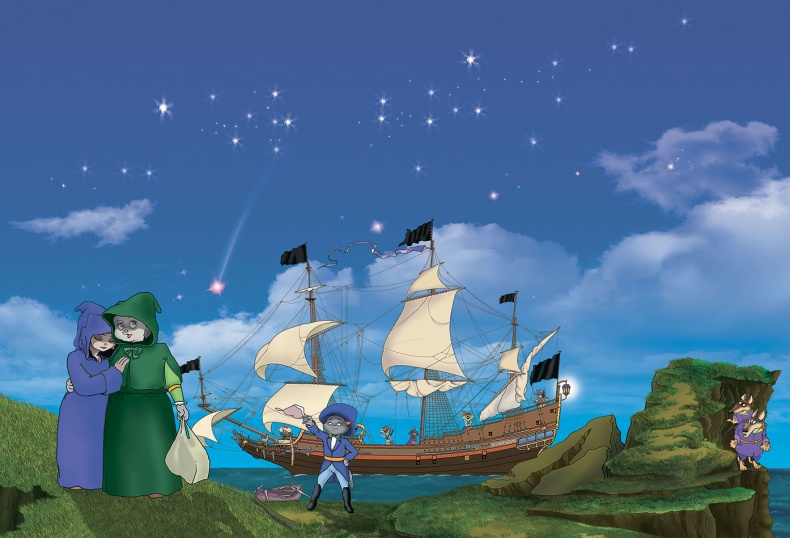 Иллюстрация к книге — Пираты Кошачьего моря. Сундук для императора [i_062.jpg]