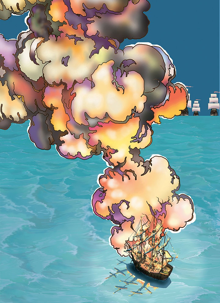 Иллюстрация к книге — Пираты Кошачьего моря. Сундук для императора [i_068.jpg]