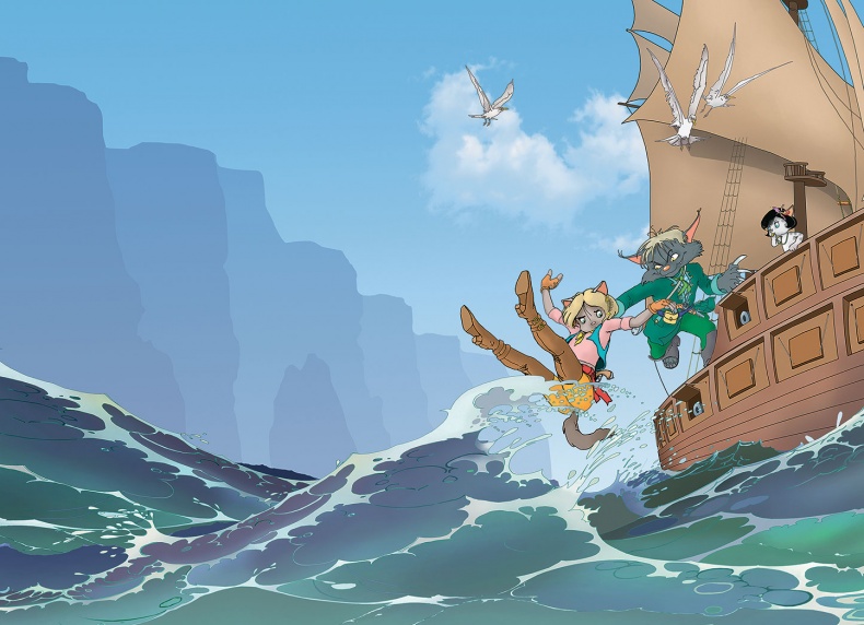 Иллюстрация к книге — Пираты Кошачьего моря. Сундук для императора [i_080.jpg]