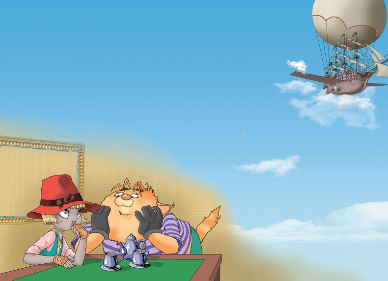 Иллюстрация к книге — Пираты Кошачьего моря. Сундук для императора [i_084.jpg]