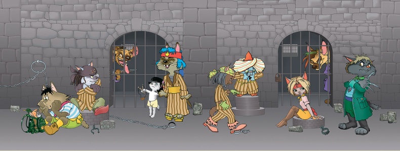 Иллюстрация к книге — Пираты Кошачьего моря. Сундук для императора [i_097.jpg]