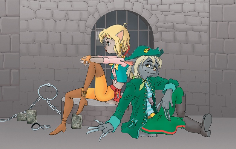 Иллюстрация к книге — Пираты Кошачьего моря. Сундук для императора [i_103.jpg]