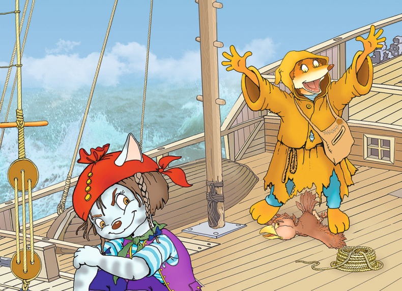 Иллюстрация к книге — Пираты Кошачьего моря. Мумия Мятежника [i_016.jpg]