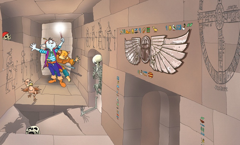 Иллюстрация к книге — Пираты Кошачьего моря. Мумия Мятежника [i_047.jpg]