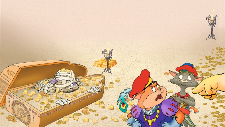 Иллюстрация к книге — Пираты Кошачьего моря. Мумия Мятежника [i_063.jpg]