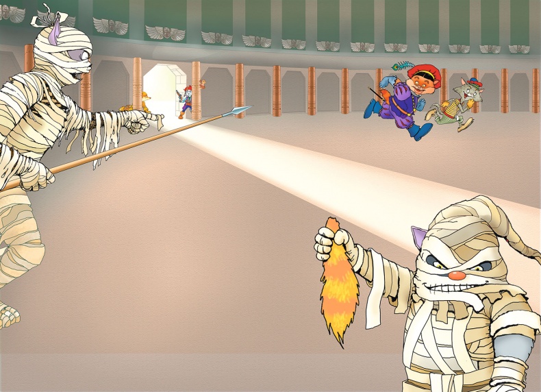 Иллюстрация к книге — Пираты Кошачьего моря. Мумия Мятежника [i_065.jpg]