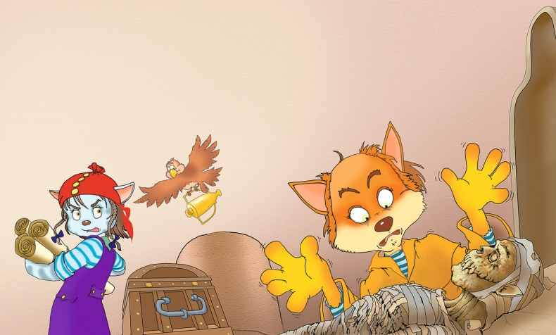 Иллюстрация к книге — Пираты Кошачьего моря. Мумия Мятежника [i_067.jpg]