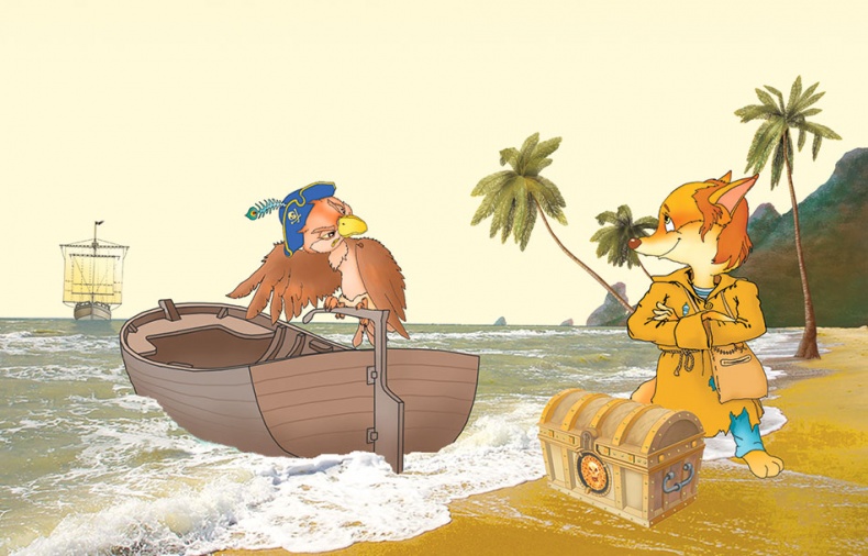 Иллюстрация к книге — Пираты Кошачьего моря. Мумия Мятежника [i_078.jpg]