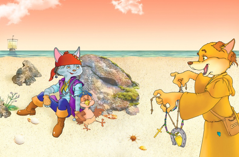 Иллюстрация к книге — Пираты Кошачьего моря. Мумия Мятежника [i_080.jpg]