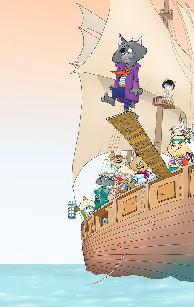 Иллюстрация к книге — Пираты Кошачьего моря. Капитан Джен [i_025.jpg]