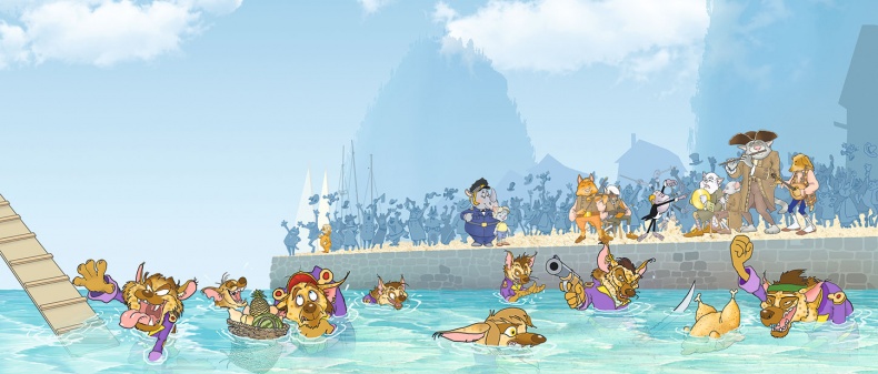 Иллюстрация к книге — Пираты Кошачьего моря. Капитан Джен [i_032.jpg]