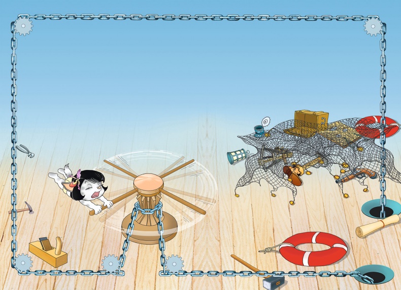 Иллюстрация к книге — Пираты Кошачьего моря. Капитан Джен [i_043.jpg]