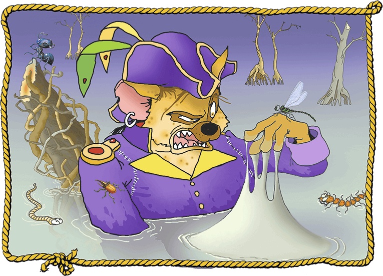 Иллюстрация к книге — Пираты Кошачьего моря. Капитан Джен [i_070.jpg]