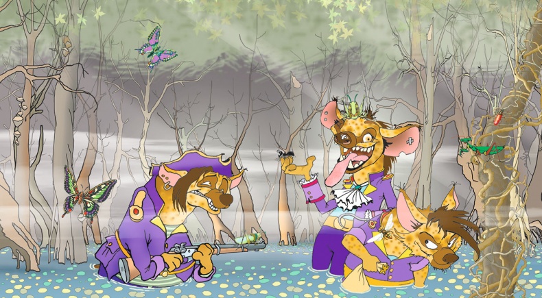 Иллюстрация к книге — Пираты Кошачьего моря. Капитан Джен [i_071.jpg]