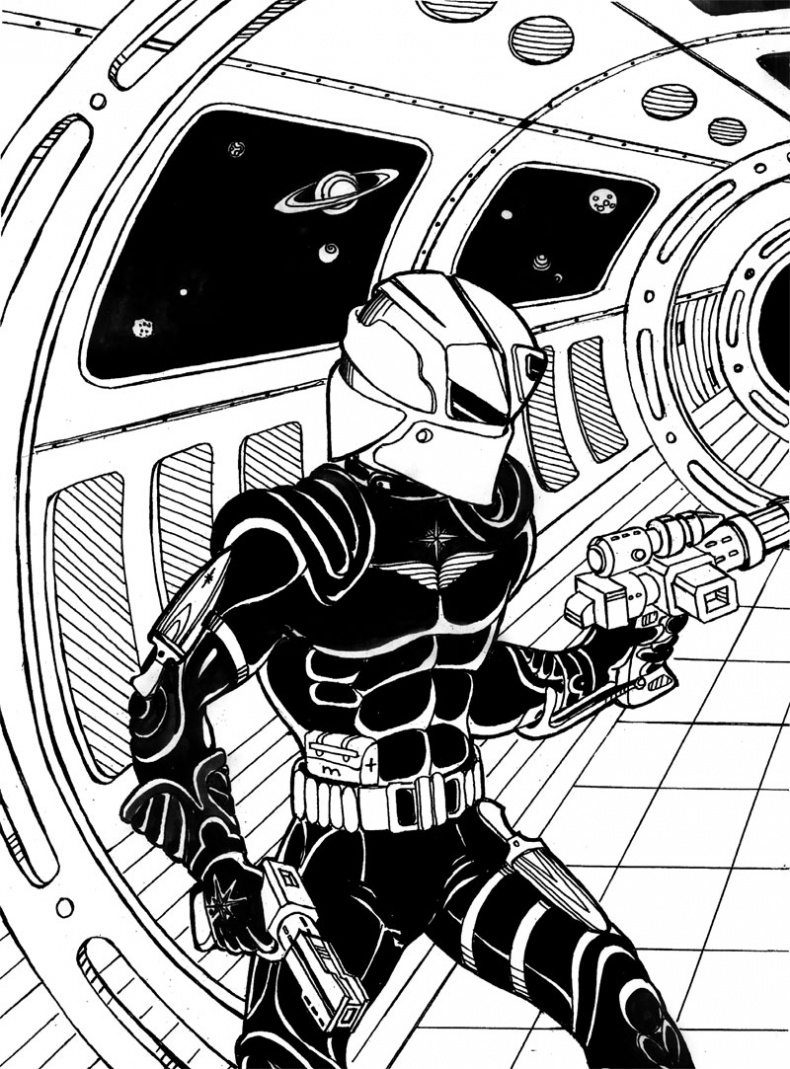 Иллюстрация к книге — Сага о Черном Ангеле [_01.jpg]