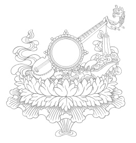 Иллюстрация к книге — Музыка снежных вершин. Истории и песни тибетского йогина Миларепы [i_003.jpg]