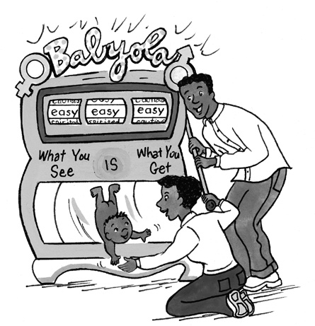 Иллюстрация к книге — Самый счастливый малыш на детской площадке. Как воспитывать ребенка от года до четырех лет дружелюбным, терпеливым и послушным [i_008.jpg]