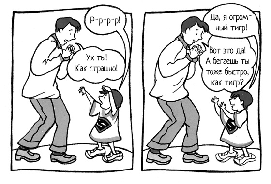 Иллюстрация к книге — Самый счастливый малыш на детской площадке. Как воспитывать ребенка от года до четырех лет дружелюбным, терпеливым и послушным [i_025.jpg]