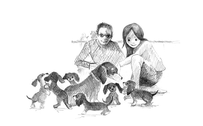 Иллюстрация к книге — Щенок Тоби, или Старший друг [i_003.jpg]