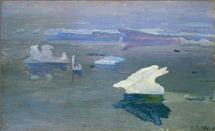 Иллюстрация к книге — Первый живописец Арктики. Александр Алексеевич Борисов [i_002.jpg]