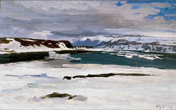 Иллюстрация к книге — Первый живописец Арктики. Александр Алексеевич Борисов [i_003.jpg]