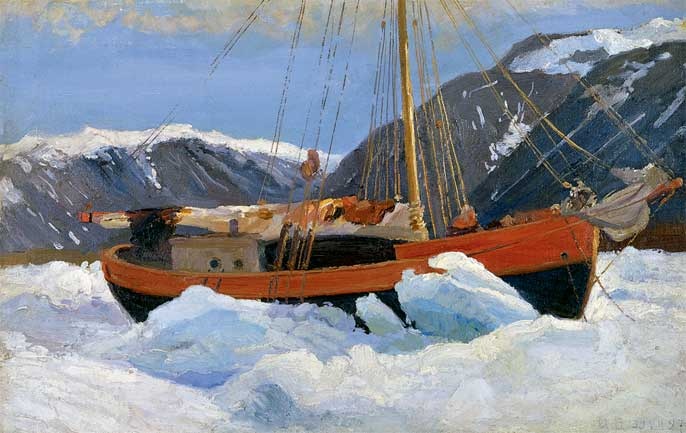 Иллюстрация к книге — Первый живописец Арктики. Александр Алексеевич Борисов [i_012.jpg]