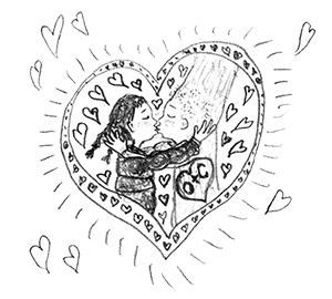 Иллюстрация к книге — Привет, это я! Первый поцелуй [i_215.jpg]