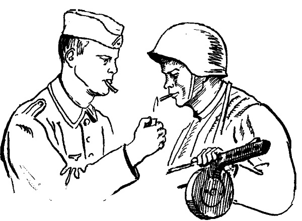 Иллюстрация к книге — Отпуск по ранению [i_003.jpg]