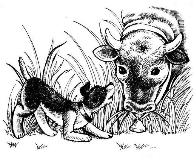 Иллюстрация к книге — О весёлых собачках (сборник) [i_009.jpg]