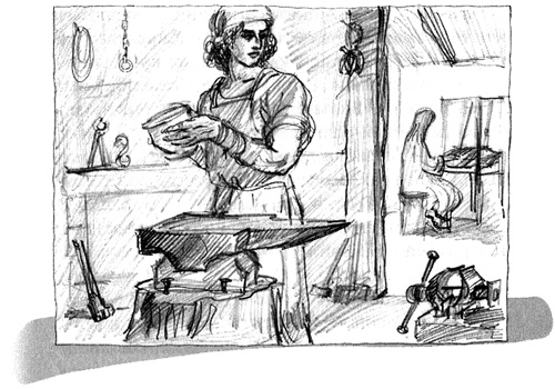 Иллюстрация к книге — Медный лук [i_011.jpg]