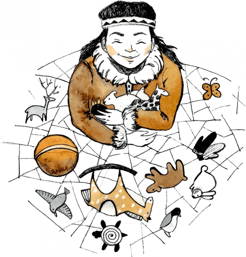 Иллюстрация к книге — Шалунья Нулгынэт [i_005.jpg]