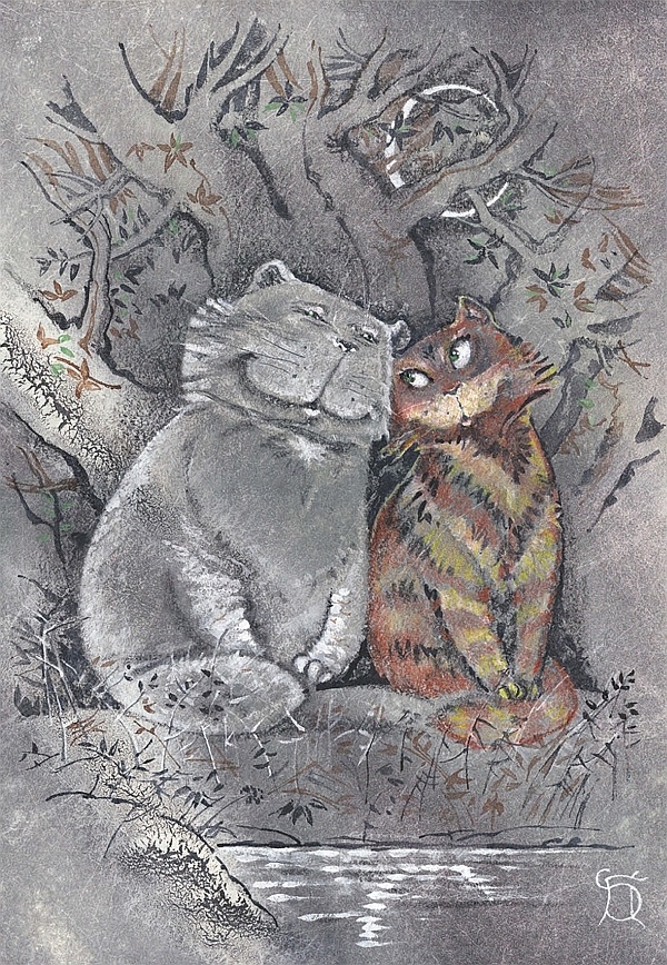 Иллюстрация к книге — Приключения кота Батона (и другие бабушкины сказки) [i_003.jpg]