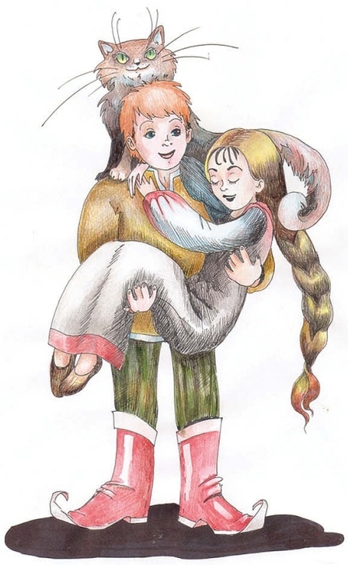 Иллюстрация к книге — Приключения кота Батона (и другие бабушкины сказки) [i_034.jpg]