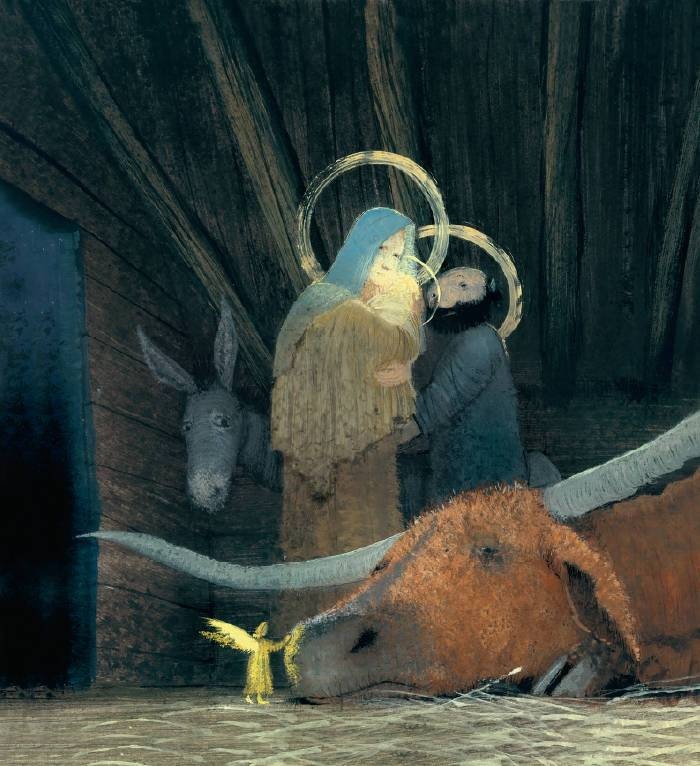 Иллюстрация к книге — Вол и осел при яслях [i_012.jpg]