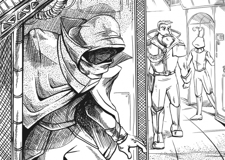 Иллюстрация к книге — Космические бродяги. Вторжение пеплоидов [_006_3.jpg]