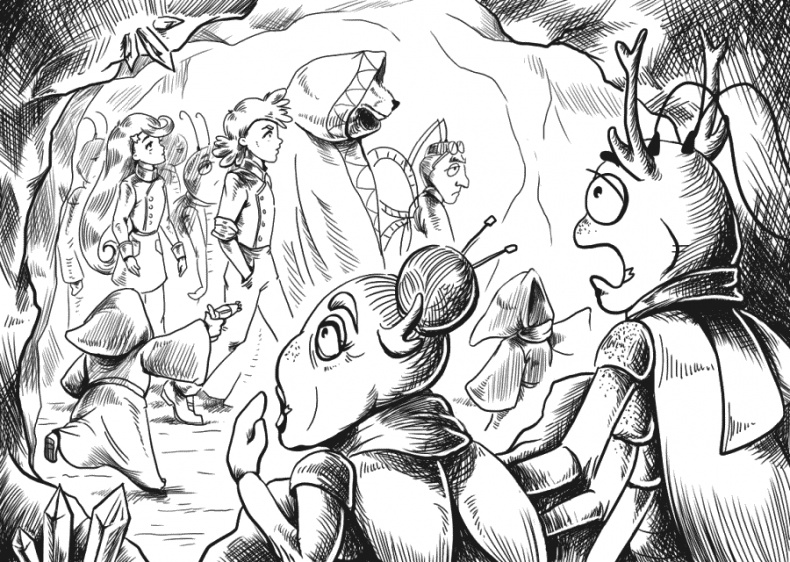 Иллюстрация к книге — Космические бродяги. Вторжение пеплоидов [_194_3.jpg]