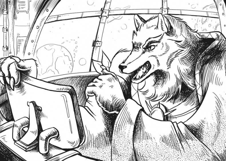 Иллюстрация к книге — Космические бродяги. Вторжение пеплоидов [_226_3.jpg]