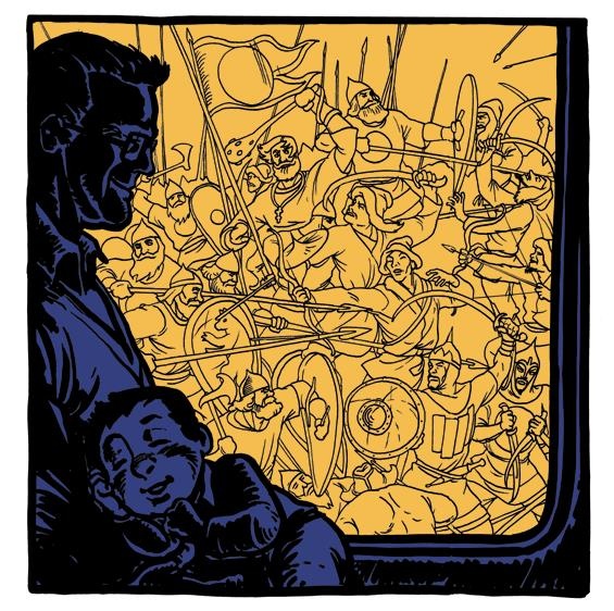 Иллюстрация к книге — Сказки, которые живут в Ярославле [i_013.jpg]