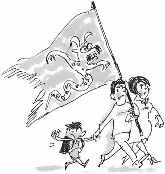 Иллюстрация к книге — Пособие по укрощению маленьких вредин. Агрессия. Упрямство. Озорство [i_032.jpg]