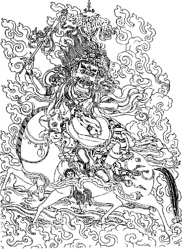 Иллюстрация к книге — Божества-защитники Тибета [_017.jpg]