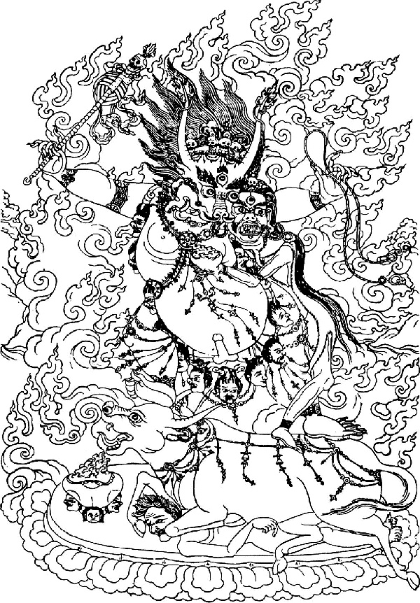 Иллюстрация к книге — Божества-защитники Тибета [_043.jpg]