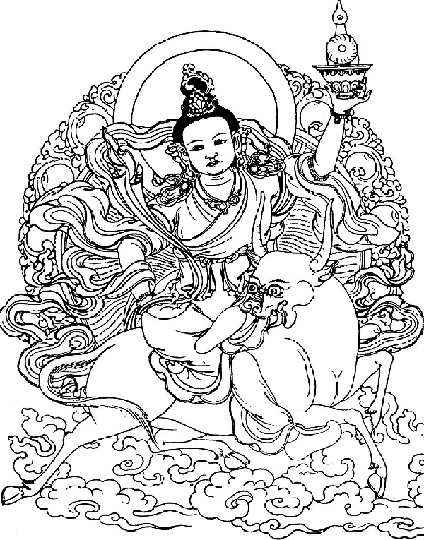 Иллюстрация к книге — Божества-защитники Тибета [_074.jpg]