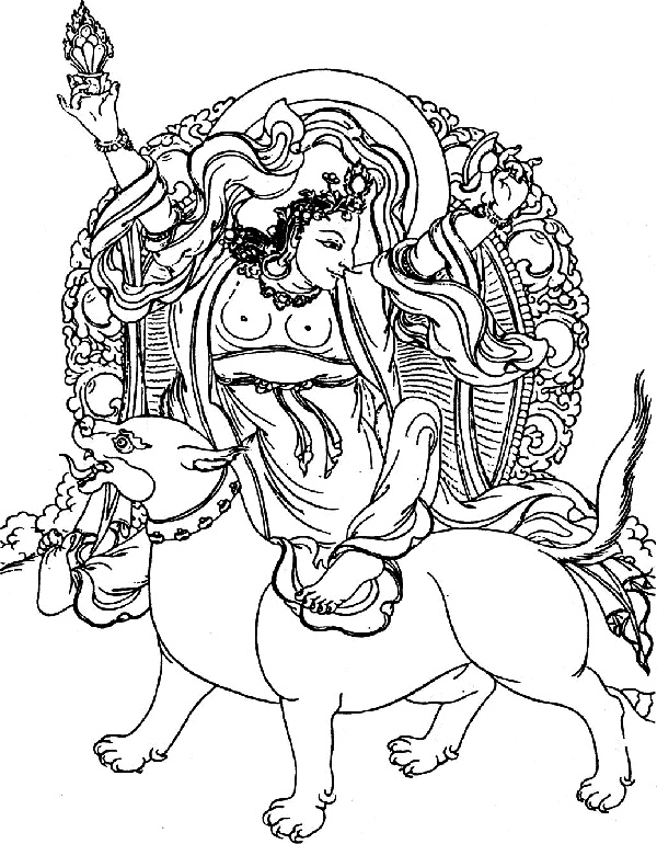 Иллюстрация к книге — Божества-защитники Тибета [_076.jpg]